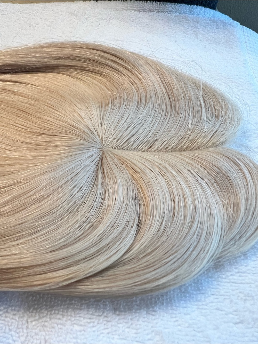 Hair topper 12”human Remy hair